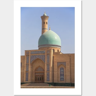 Uzbekistan. Tashkent. Hazrati Imam Complex. Cupola & Minaret. Posters and Art